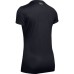 Under Armour Women's UA Tech™ V-Neck T-Shirt Black \/ Metallic Silver