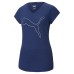 Puma Women's Favourite Heather Cat Training T-Shirt Elektro Blue Heather