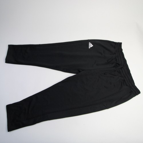 adidas Athletic Pants Men's Black Used 2XL 377